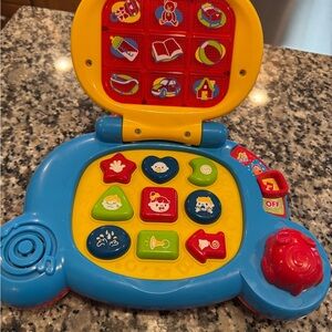 Vtech Kids Interactive Learning Laptop Toy - Blue & Yellow